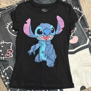 Disney Kids Black Stitch T-Shirt